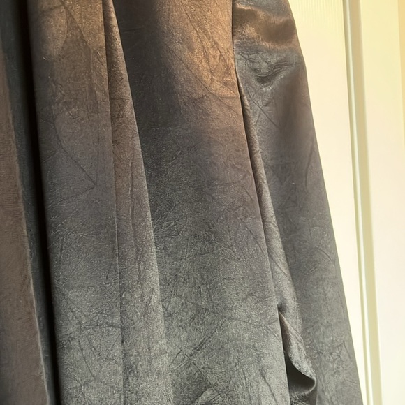 ❤️Mary Rose vintage open blazer satin finish women’s L black paper maché design - Picture 6 of 11